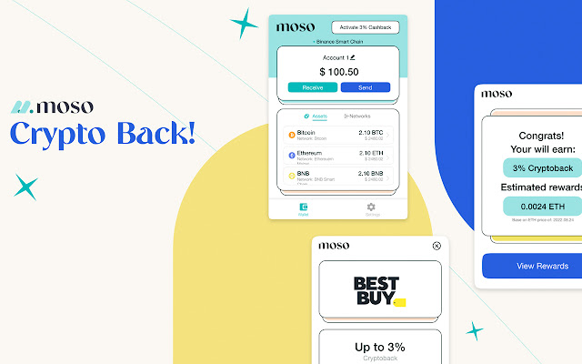 Moso: Shop and Earn Crypto chrome谷歌浏览器插件_扩展第1张截图