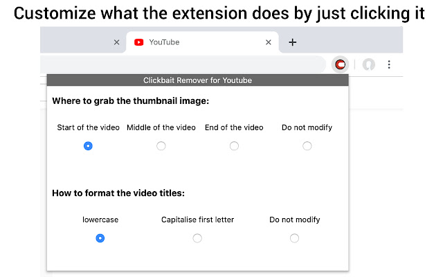Clickbait Remover for Youtube chrome谷歌浏览器插件_扩展第2张截图