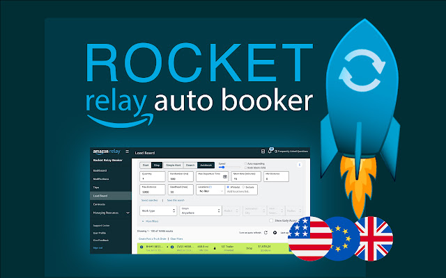 Relay Auto Booker Refresher Rocket Pro chrome谷歌浏览器插件_扩展第1张截图
