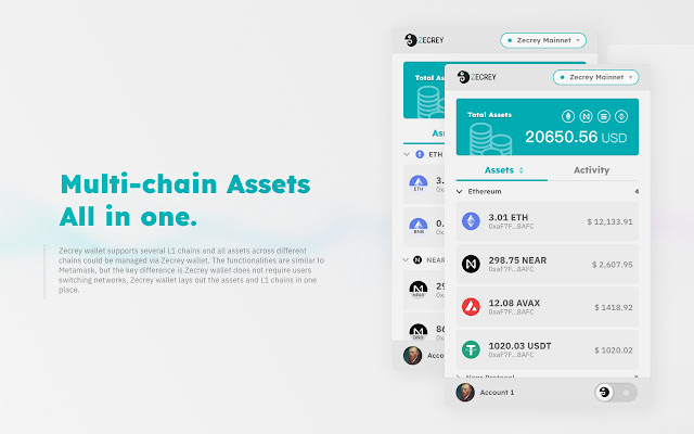 Zecrey chrome谷歌浏览器插件_扩展第1张截图