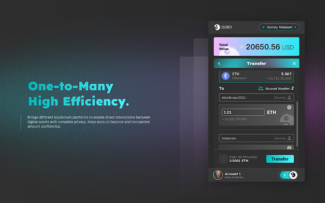 Zecrey chrome谷歌浏览器插件_扩展第4张截图