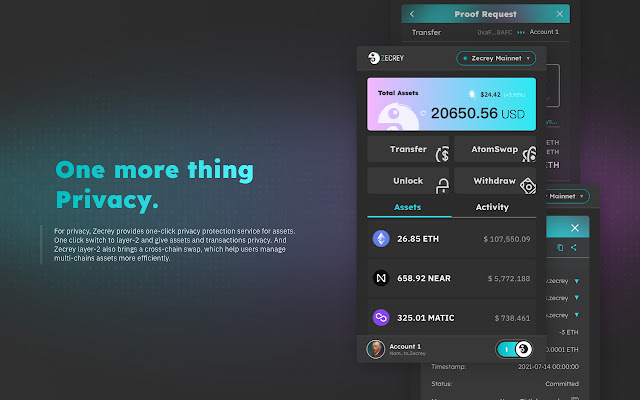 Zecrey chrome谷歌浏览器插件_扩展第5张截图