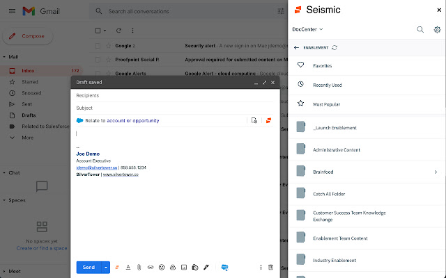 Seismic for Gmail chrome谷歌浏览器插件_扩展第1张截图