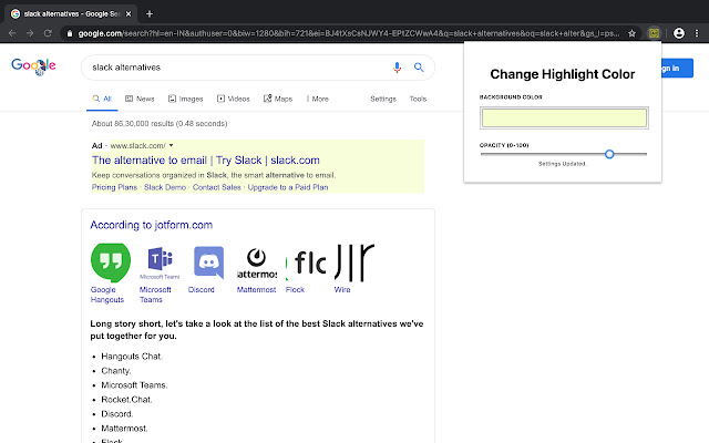 Google Search Ads Highlighter chrome谷歌浏览器插件_扩展第1张截图