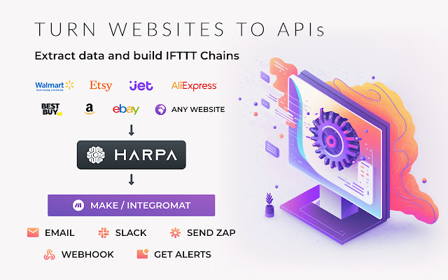 HARPA AI | Monitor, Extract, Automate chrome谷歌浏览器插件_扩展第5张截图