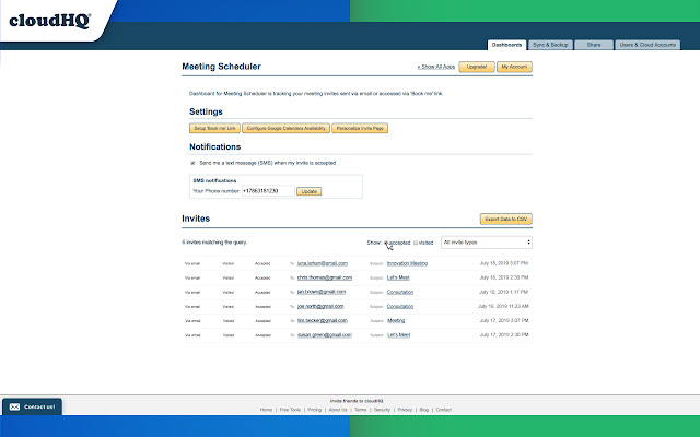 Meeting Scheduler for Gmail by cloudHQ chrome谷歌浏览器插件_扩展第5张截图