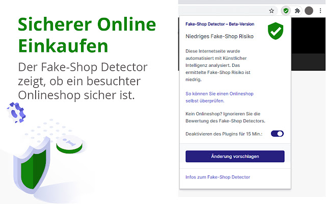 Fake-Shop Detector – Beta Version chrome谷歌浏览器插件_扩展第2张截图