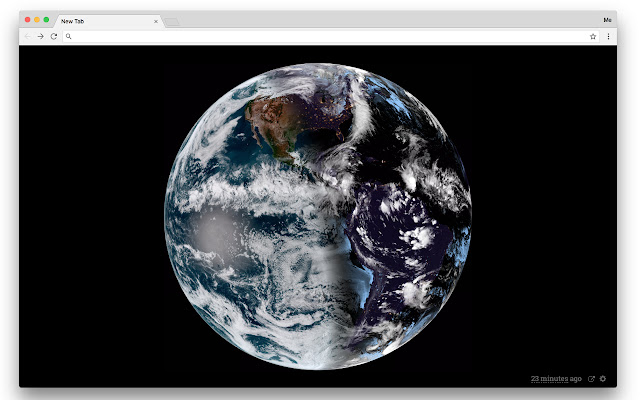 Himawari 8 Satellite New Tab Page chrome谷歌浏览器插件_扩展第3张截图