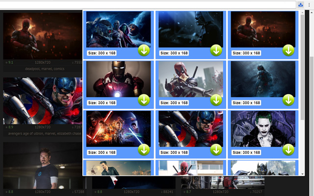Picture Downloader chrome谷歌浏览器插件_扩展第2张截图