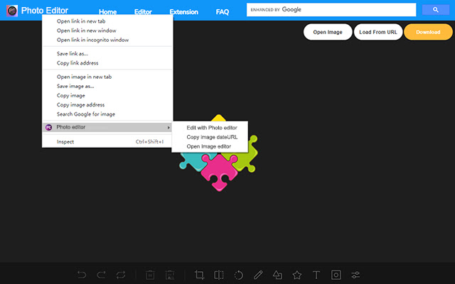 Free Photo Editor chrome谷歌浏览器插件_扩展第3张截图
