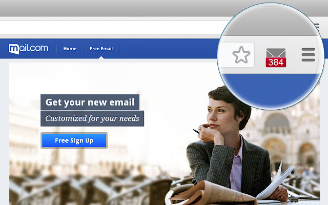 mail.com MailCheck chrome谷歌浏览器插件_扩展第1张截图