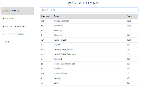 WFx for WorkFlowy chrome谷歌浏览器插件_扩展第2张截图