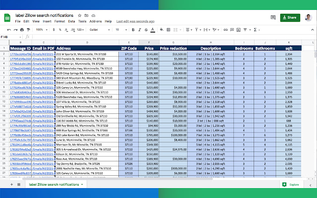 Export Emails to Google Sheets by cloudHQ chrome谷歌浏览器插件_扩展第4张截图