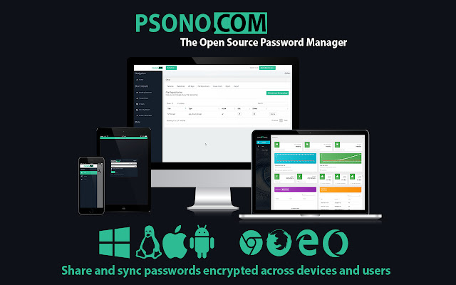 Psono - Free Password Manager chrome谷歌浏览器插件_扩展第1张截图