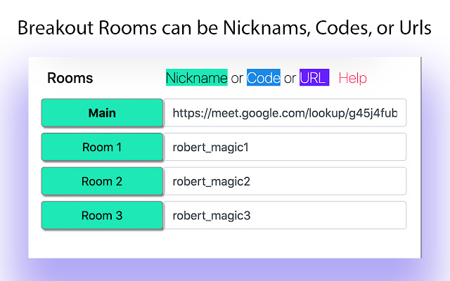 Google Meet Breakout Rooms by Robert Hudek chrome谷歌浏览器插件_扩展第4张截图