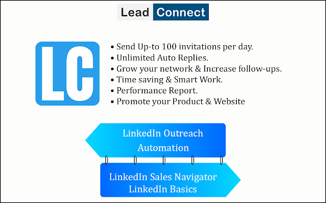 Lead Connect | LinkedIn Outreach Platform chrome谷歌浏览器插件_扩展第2张截图