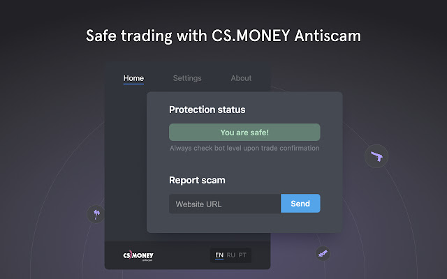 CS.Money Antiscam chrome谷歌浏览器插件_扩展第1张截图