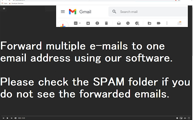 Gmail多重转发 chrome谷歌浏览器插件_扩展第1张截图