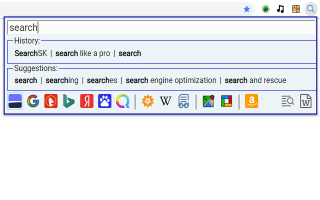 SearchSK chrome谷歌浏览器插件_扩展第2张截图