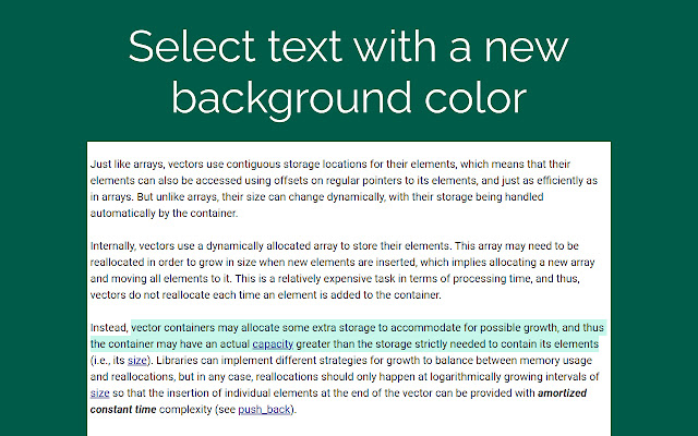 Selection Colors chrome谷歌浏览器插件_扩展第2张截图