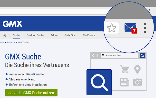 GMX MailCheck chrome谷歌浏览器插件_扩展第1张截图