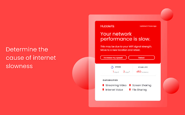 Speed Test and Connection Monitor by HubbleIQ chrome谷歌浏览器插件_扩展第2张截图