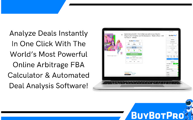 BuyBotPro - Amazon FBA Deal Analyzer chrome谷歌浏览器插件_扩展第1张截图