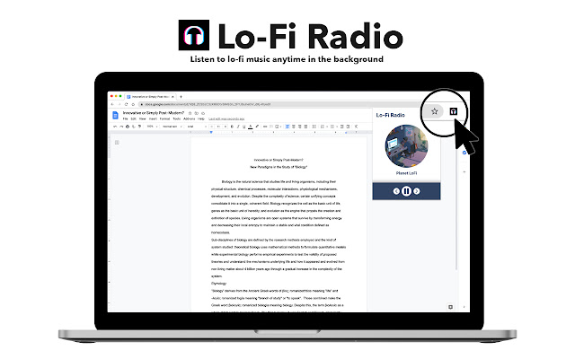Lo-Fi Radio chrome谷歌浏览器插件_扩展第1张截图