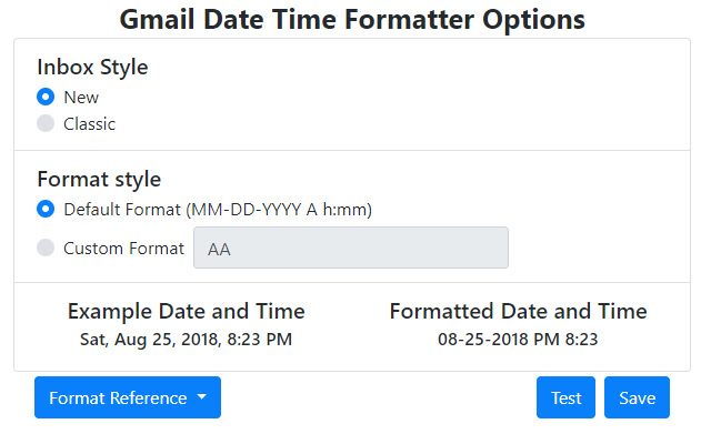 Gmail Date Time Formatter chrome谷歌浏览器插件_扩展第1张截图