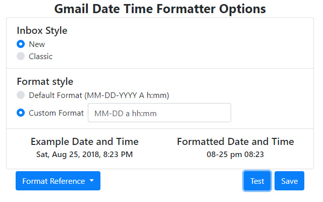 Gmail Date Time Formatter chrome谷歌浏览器插件_扩展第2张截图