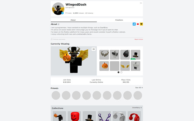 DashBlox - Improving Roblox chrome谷歌浏览器插件_扩展第1张截图