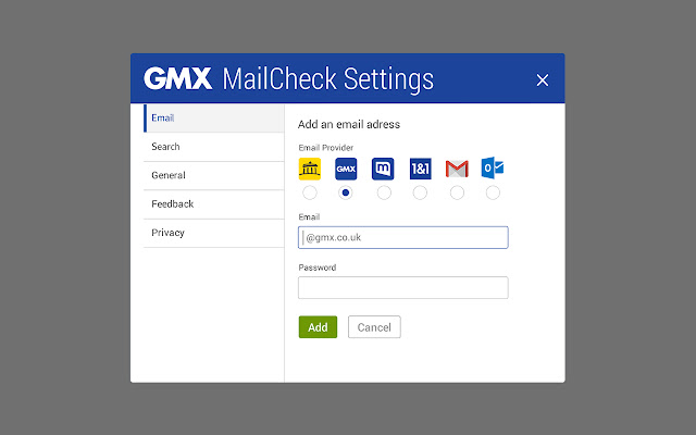 GMX.com MailCheck chrome谷歌浏览器插件_扩展第3张截图