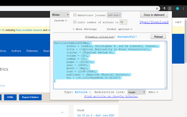 BibItNow! chrome谷歌浏览器插件_扩展第1张截图