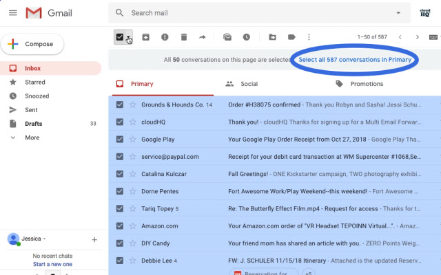 Multi Email Forward by cloudHQ chrome谷歌浏览器插件_扩展第1张截图