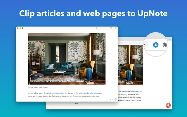 UpNote Web Clipper chrome谷歌浏览器插件_扩展第1张截图