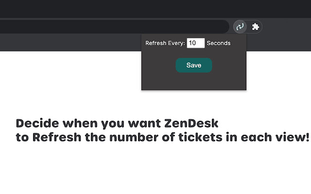 ZenDesk Refresher chrome谷歌浏览器插件_扩展第1张截图