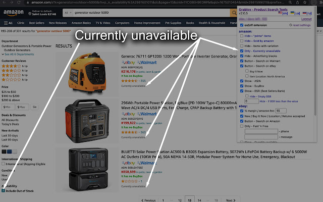 Grabley - Dropshipping Search Tools chrome谷歌浏览器插件_扩展第1张截图