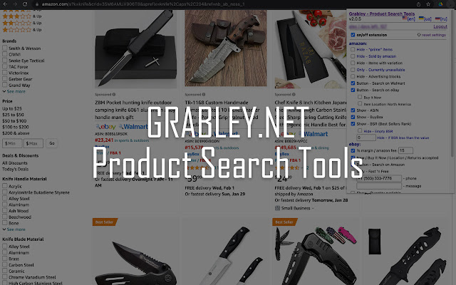 Grabley - Dropshipping Search Tools chrome谷歌浏览器插件_扩展第6张截图
