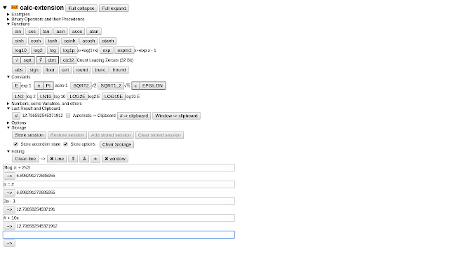 calc-extension chrome谷歌浏览器插件_扩展第2张截图