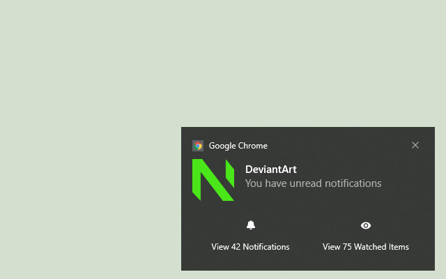 Deviant-Notify chrome谷歌浏览器插件_扩展第2张截图