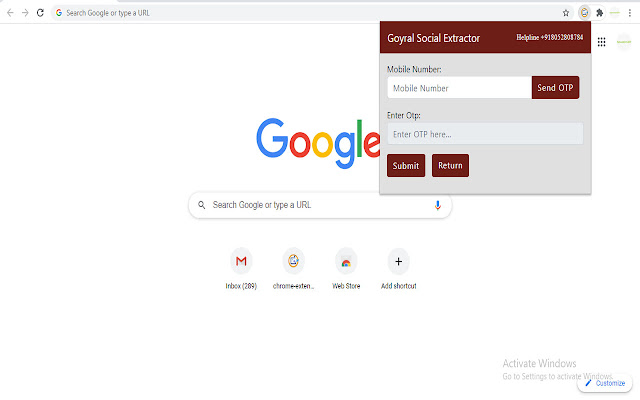 Goyral Social Extractor chrome谷歌浏览器插件_扩展第3张截图