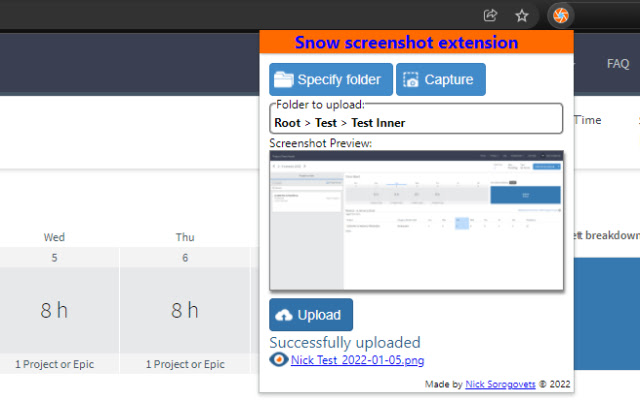 SNOW screenshot extension chrome谷歌浏览器插件_扩展第1张截图