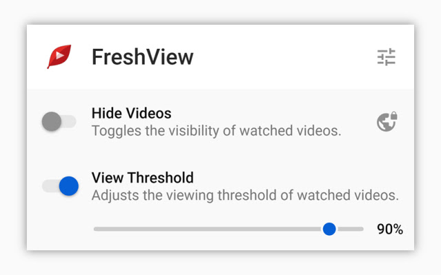 FreshView for YouTube™ chrome谷歌浏览器插件_扩展第1张截图