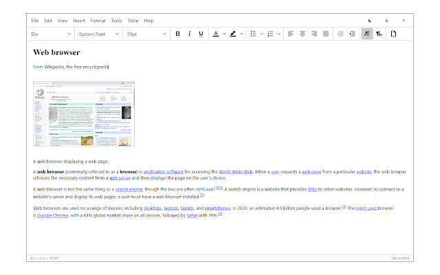 Word Editor chrome谷歌浏览器插件_扩展第3张截图