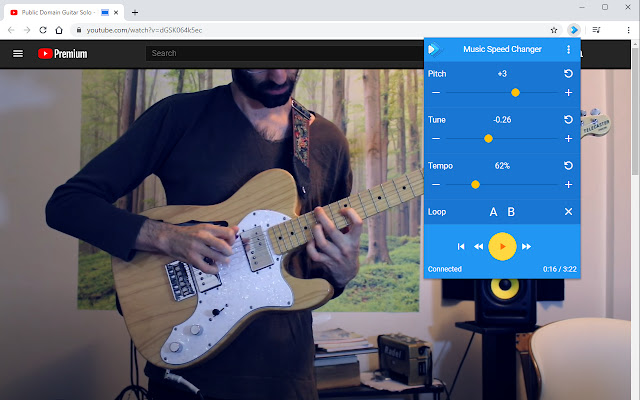 Music Speed Changer chrome谷歌浏览器插件_扩展第4张截图
