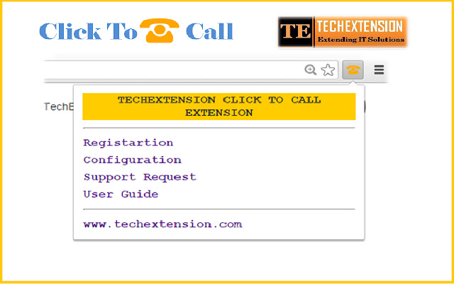 Click To Call Chrome Extension chrome谷歌浏览器插件_扩展第3张截图