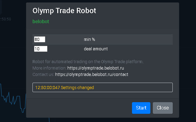 BELOBOT OlympTrade chrome谷歌浏览器插件_扩展第1张截图