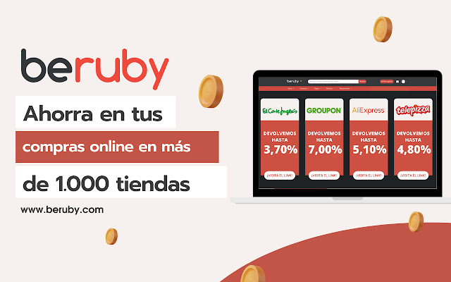 Cashback beruby España chrome谷歌浏览器插件_扩展第1张截图