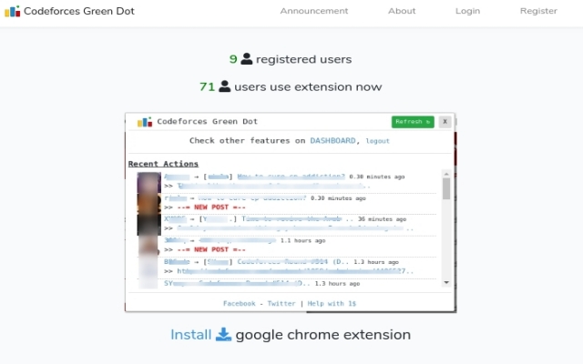 Codeforces_Green_Dot chrome谷歌浏览器插件_扩展第4张截图