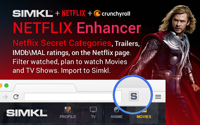 Enhancer for Netflix, Crunchyroll, etc chrome谷歌浏览器插件_扩展第1张截图